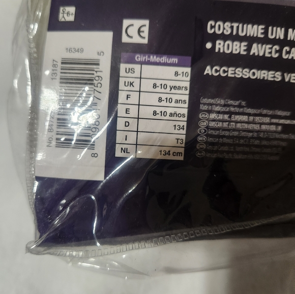 Girls panda beauty costume size M - Picture 5 of 5